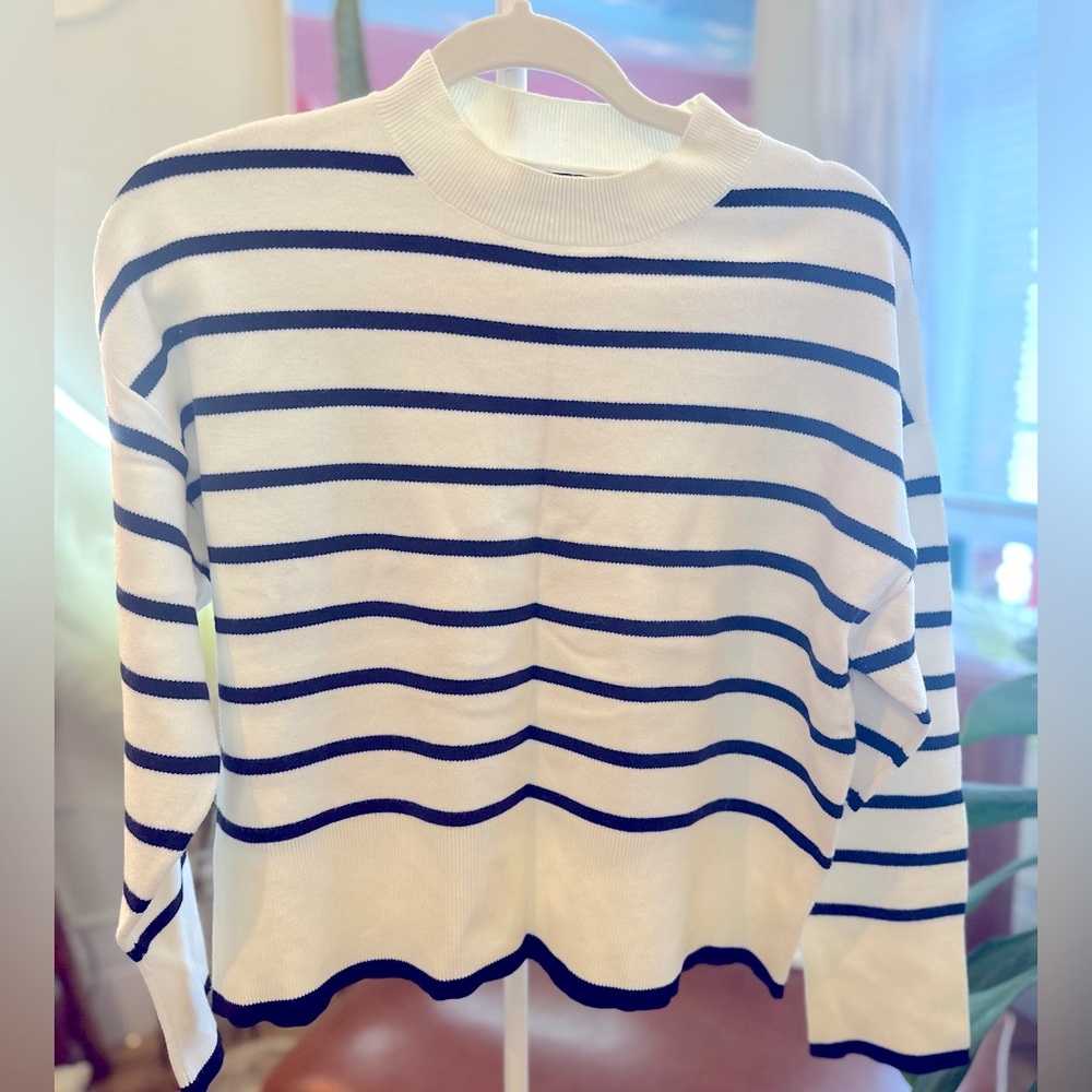 Mango striped sweater ⛵️